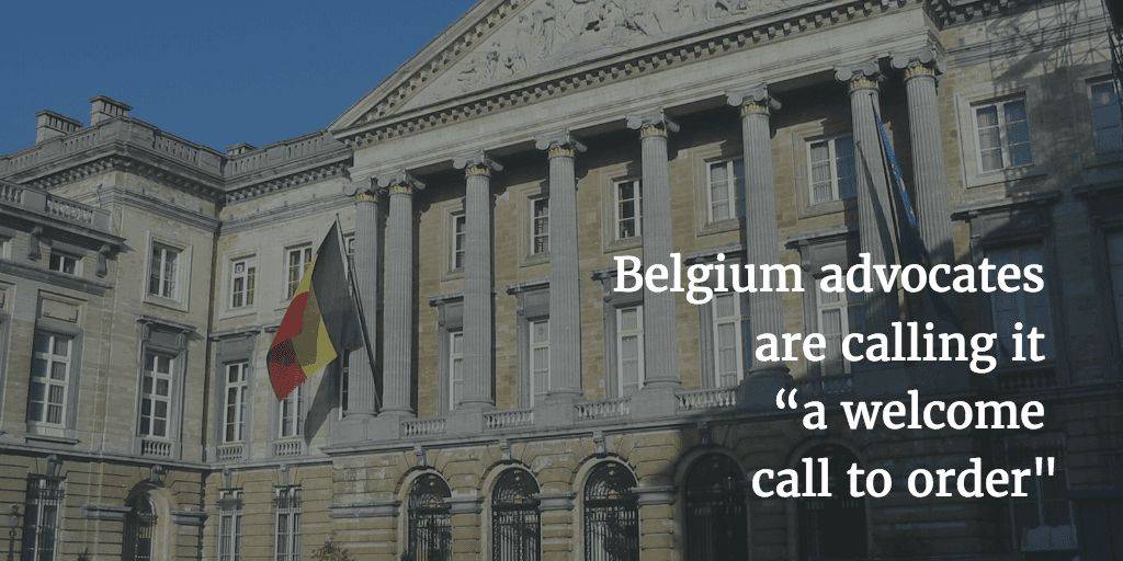 Belgium Court reprimands child detention